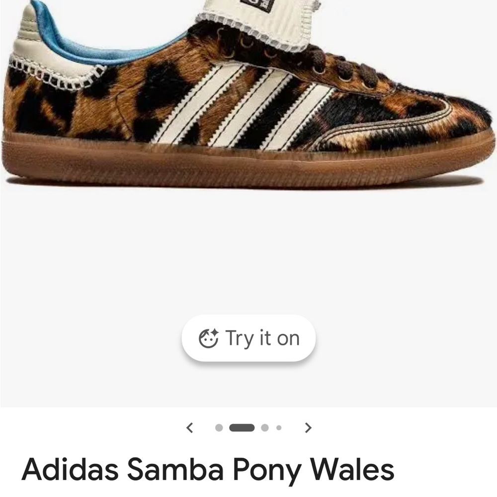 Adidas Samba Animal Print Sneakers
